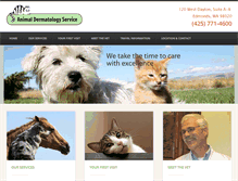 Tablet Screenshot of animaldermservice.com
